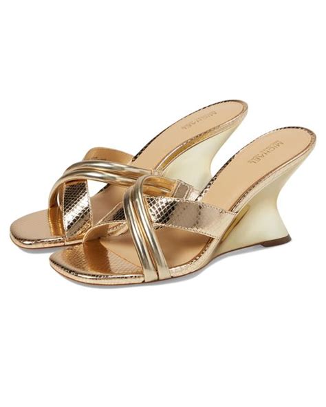 michael kors nadia mule|michael kors nadina mule wedge.